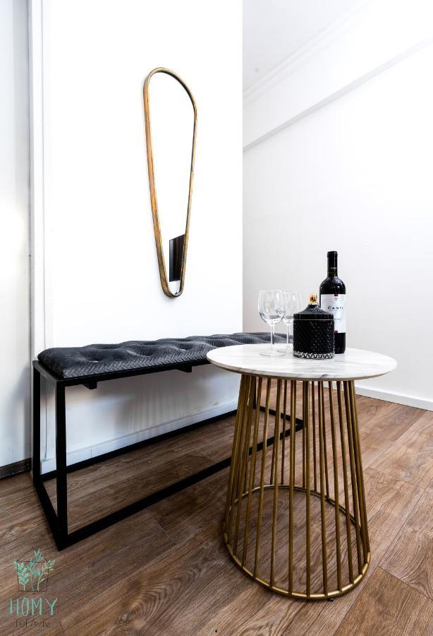 Stylish Studio Apartments On Dizengoff By Homy Tel Aviv Esterno foto