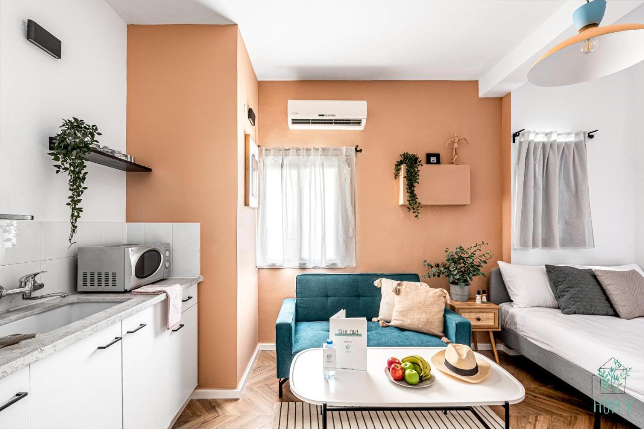 Stylish Studio Apartments On Dizengoff By Homy Tel Aviv Esterno foto